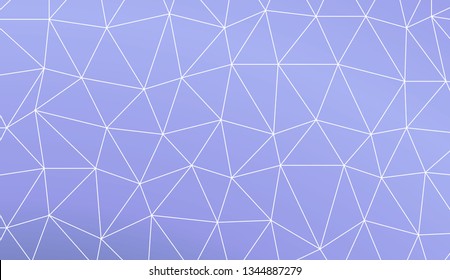 Pattern with abstract line in triangles style. For modern interior design, fashion print. Vector illustration. Creative gradient color.