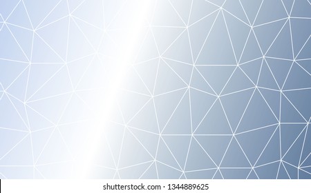 Pattern with abstract line in triangles style. For modern interior design, fashion print. Vector illustration. Creative gradient color.