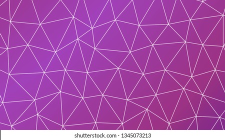 Pattern with abstract line in triangles style. For modern interior design, fashion print. Vector illustration. Creative gradient color.