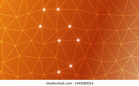 Pattern with abstract line in triangles style. For modern interior design, fashion print. Vector illustration. Creative gradient color.