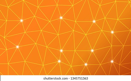 Pattern with abstract line in triangles style. For modern interior design, fashion print. Vector illustration. Creative gradient color.