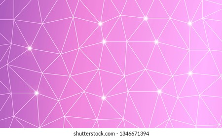 Pattern with abstract line in triangles style. For modern interior design, fashion print. Vector illustration. Creative gradient color