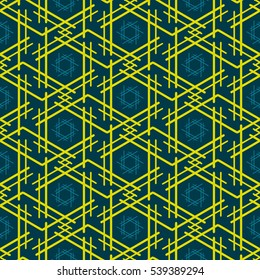 Pattern with abstract motives in blue color in the background. Material for card design, textile, background, wallpapers, wrapping paper, texture, vintage