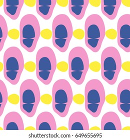 Pattern with abstract motives in white color in the background. Material for card design, textile, background, wallpapers, wrapping paper, texture, vintage