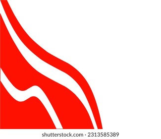 pattern, abstract, red and white background