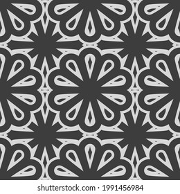 Pattern abstract seamless ethnic vector illustration style design for fabric curtain background carpet wallpaper clothing wrapping batik fabric tile ceramic