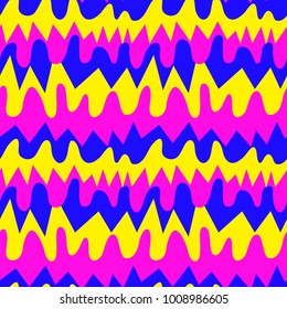 The pattern is abstract, seamless, made of stripes of different shapes and colors. For fabric, clothing, wrapping paper.