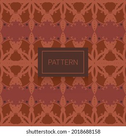 Pattern abstract seamless vector illustration style design for fabric curtain background carpet wallpaper  clothing wrapping batik tile ethnic ceramic decoration