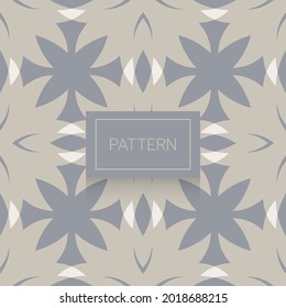 Pattern abstract seamless vector illustration style design for fabric curtain background carpet wallpaper  clothing wrapping batik tile ethnic ceramic decoration