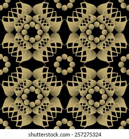 Pattern of abstract shapes. Vector illustration