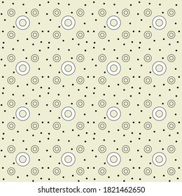 Pattern abstract small dots vector