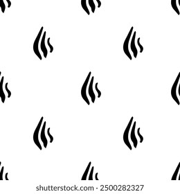 The pattern is an abstract smoke on a white
