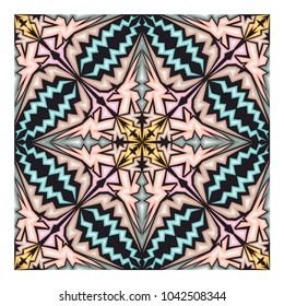 Pattern in abstract style