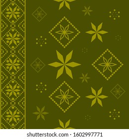 pattern abstraction blue leaf yellow vector wallpaper ornament floral texture plotter