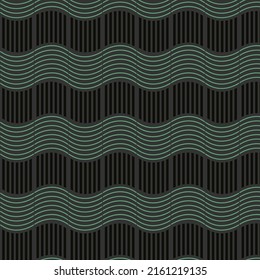 Pattern abstraction. Line on a dark background.