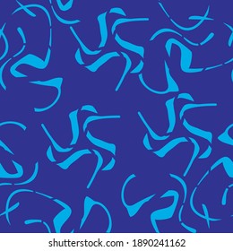 pattern abstraction wallpaper textile doodle blue cyan design