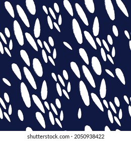 pattern abstraction white spots on a dark blue background 