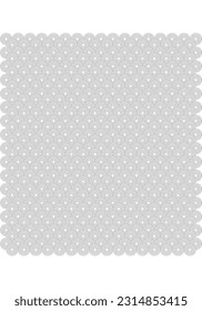 puntos de círculo de línea abstracta de patrón