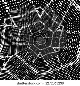 pattern achromatic abstraction ornament