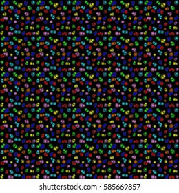 The pattern of air bubbles for the background. Water bubbles in different colors dlyaoformleniya children's paper.
