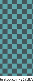 A pattern of alternating light and dark blue squares creating a