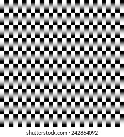 Pattern with alternating rectangles.
