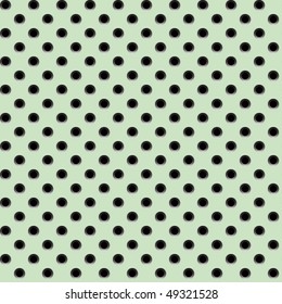Pattern aluminum chrome metal grid