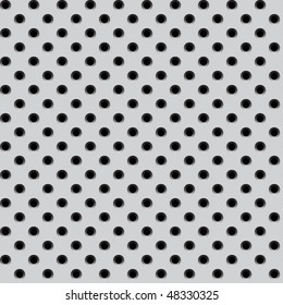Pattern aluminum metal grid