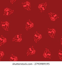 pattern analysis blood stain cartoon. detection spatter, hemoglobin dna, evidence investigation analysis blood stain sign. seamless vector illustration