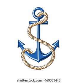 Pattern anchor. Vector illustration.