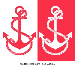Pattern anchor. Vector illustration.