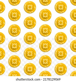 Pattern of any currency symbol currency on transparent background with mini doodle (icons) and gold color. Vector Illustration