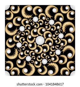 Pattern in arabic style