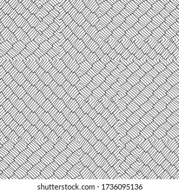 Pattern with arc black segments
