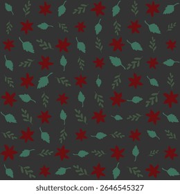 Pattern Art Floral Grid Design Abstract ,Suitable For Textile texture Fabric Illustration