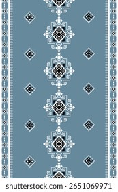 pattern art. Geometric ethnic seamless pattern traditional. ethnic ornament print. Thai style. Design for background, fabric, clothing, carpet, textile, batik, embroidery