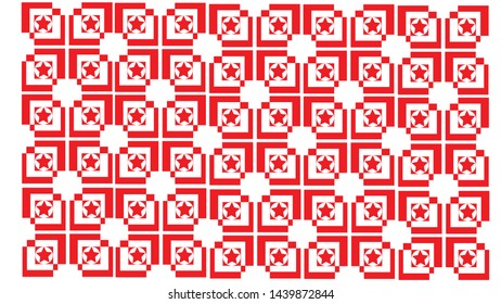 Pattern Art Mix Colors A