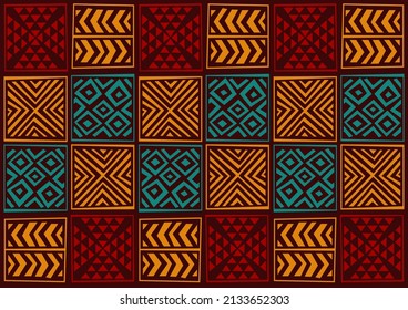 pattern art tribal afarican, Ethnic handmade abstract image and background, fashion artwork for print, vector file eps10.