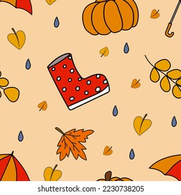 Muster, Herbstdekoration. Gesunde Futter für den Bauernhof. Herbstdekoration. Bio-Früchte.