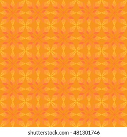 Pattern autumn leaves