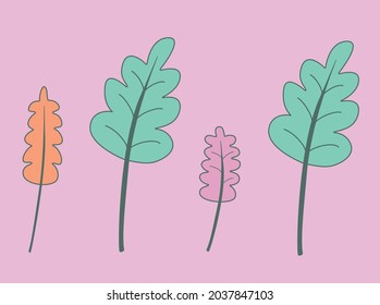 Patrón con hojas de otoño sobre el fondo