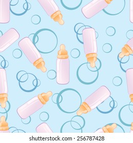 pattern baby milk