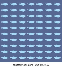 pattern background abstract of repetition vector silhouette fish