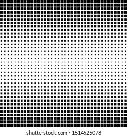 Pattern background abstract texture, vector shape perforated square, Halftone background retro style