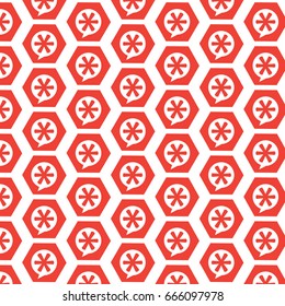 Pattern Background Asterisk Footnote Sign Icon
