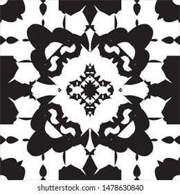 pattern background black and white beautys 