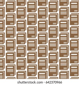 Pattern background Book icon