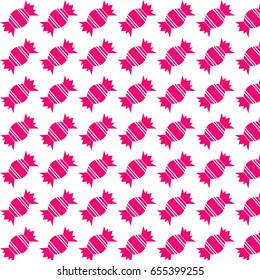Pattern background candy icon