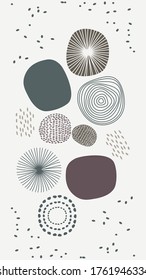 fondo de patrón con tono de tierra de color. modificable por vector y puede escalar a cualquier tamaño.