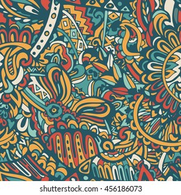  pattern for background decorations. Adult coloring book